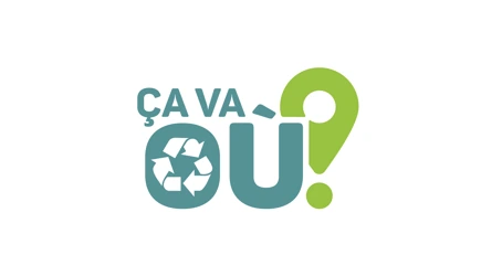 Logo Ça va où? – outil de tri des matières de RECYC-QUÉBEC