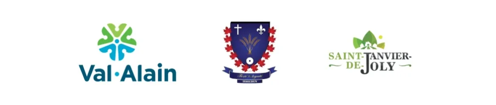 Municipalités participantes : Val-Alain, Issoudun, Saint-Janvier-de-Joly