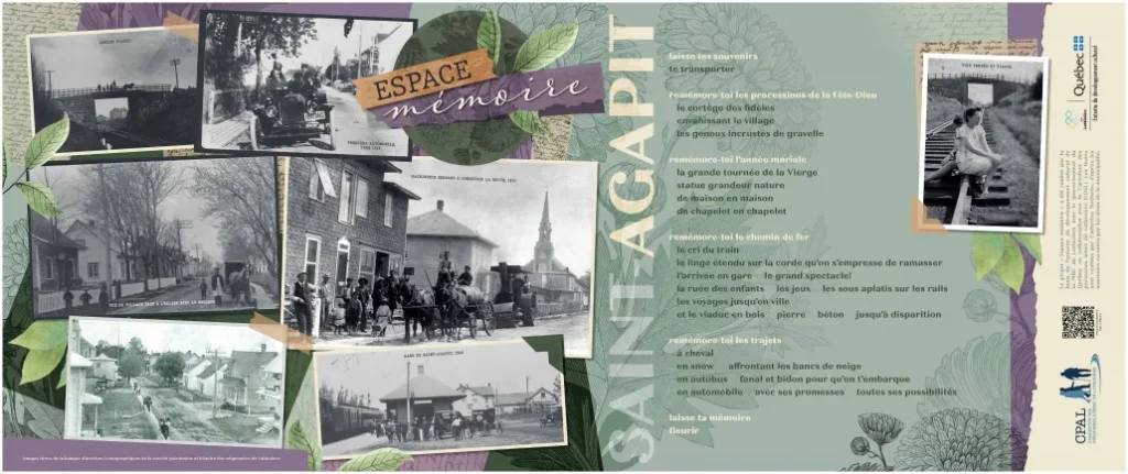 Espace mémoire — Saint-Agapit