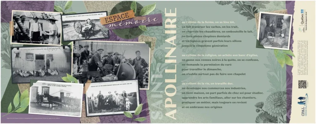 Espace mémoire — Saint-Apollinaire