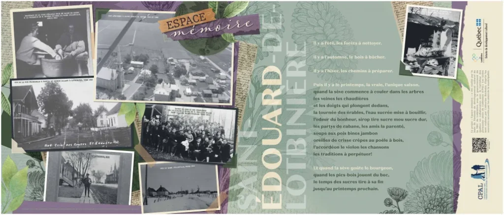 Espace mémoire — Saint-Édouard-de-Lotbinière