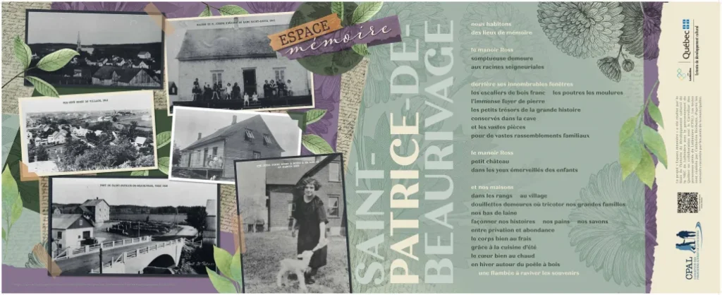 Espace mémoire — Saint-Patrice-de-Beaurivage