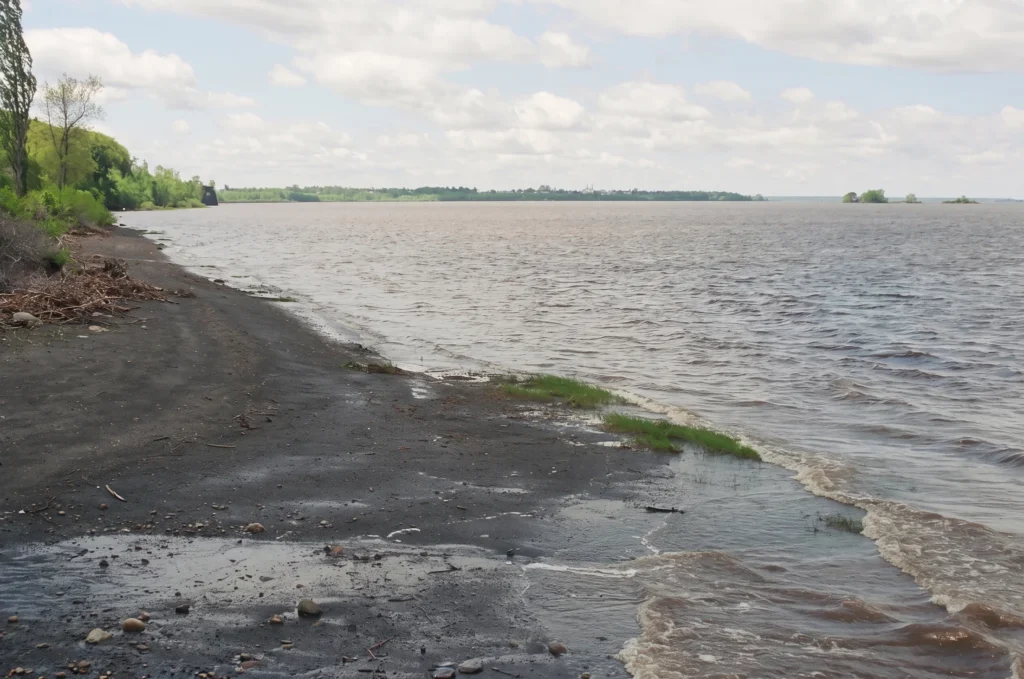 Le fleuve Saint-Laurent bordant le territoire de la MRC de Lotbinière